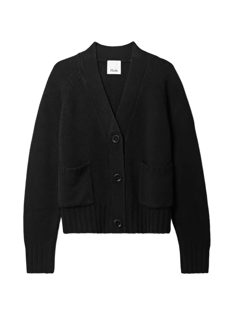 Allude + Net Sustain Wool And Cashmere-blend Cardigan