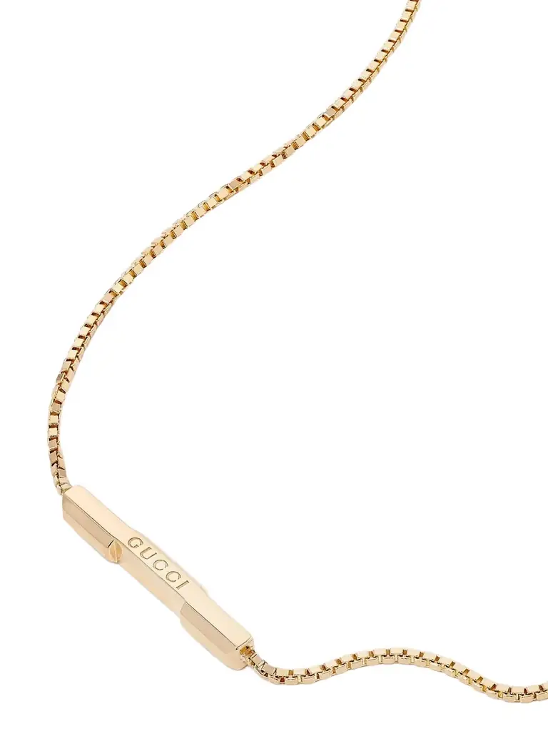 Gucci Link To Love 18-karat Gold Necklace