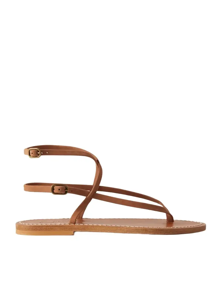 K Jacques St Tropez Abako Leather Sandals