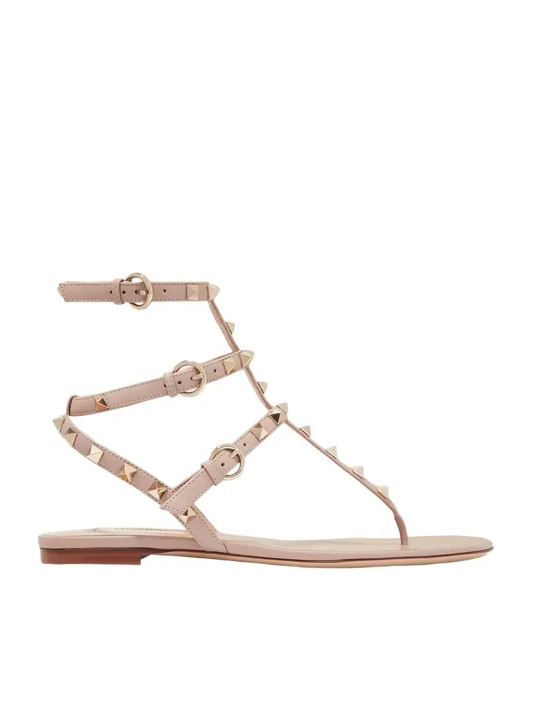 Valentino Garavani Rockstud Leather Sandals