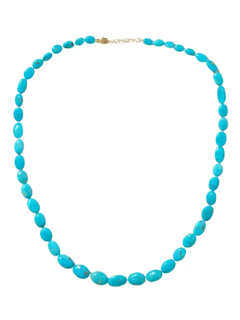 JIA JIA Gold Turquoise Necklace
