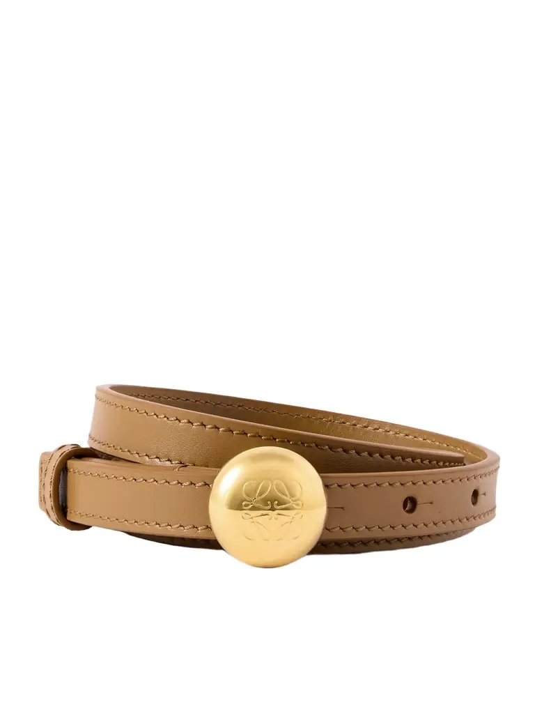 Loewe Pebble Leather Belt