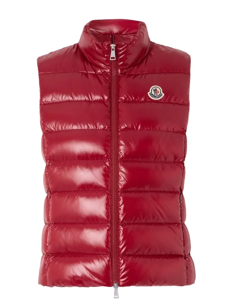 Moncler Ghany Quilted Shell Down Vest