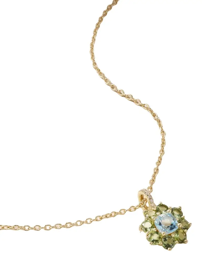 Jennifer Meyer 18-karat Gold Multi-stone Necklace