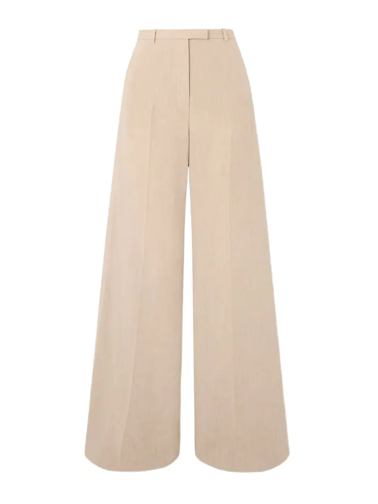 Loro Piana Emmit Linen Flared Pants