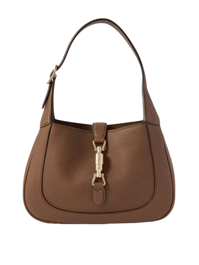Gucci Jackie 1961 Small Textured-leather Shoulder Bag