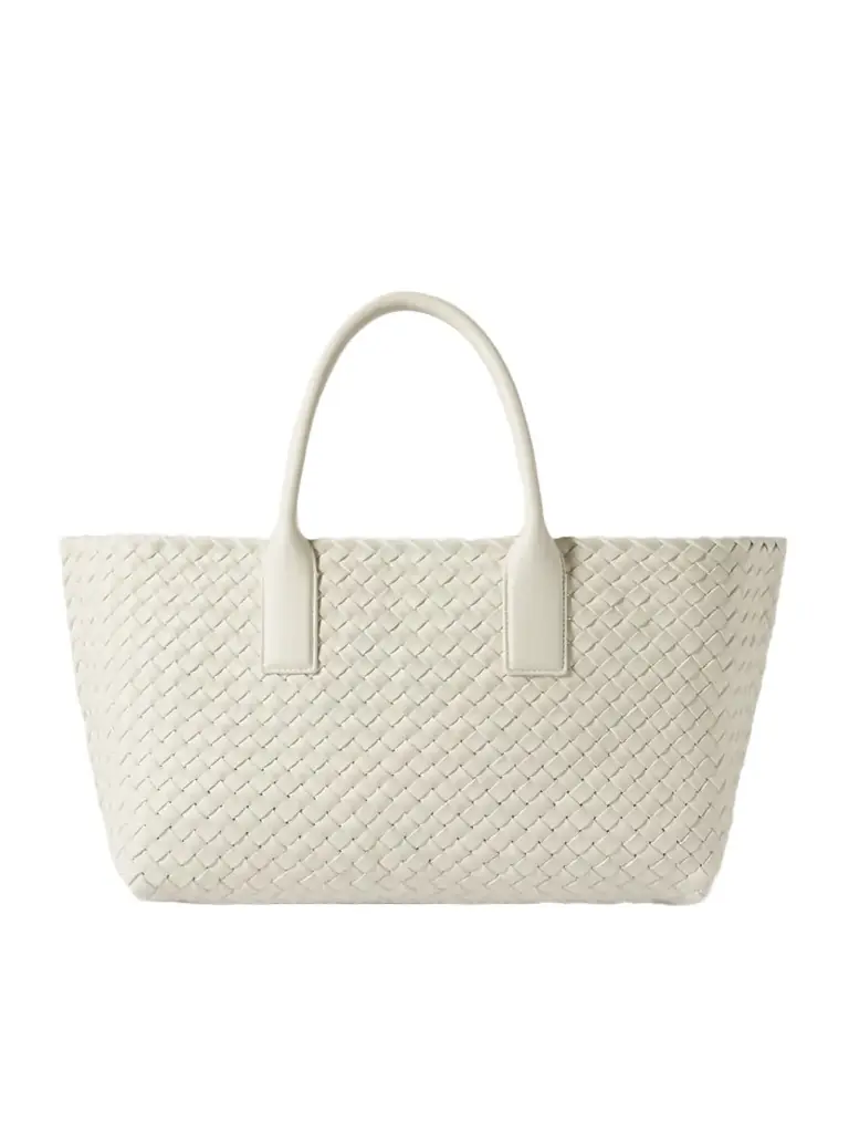 Bottega Veneta Cabat Small Intrecciato Leather Tote