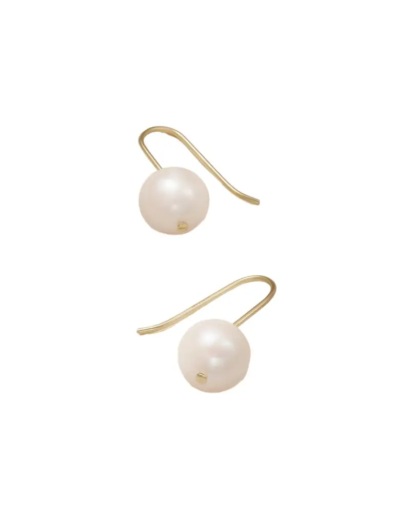 Mateo 14-karat Gold Pearl Earrings