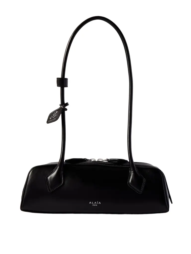 Alaïa Le Teckel Small Leather Shoulder Bag
