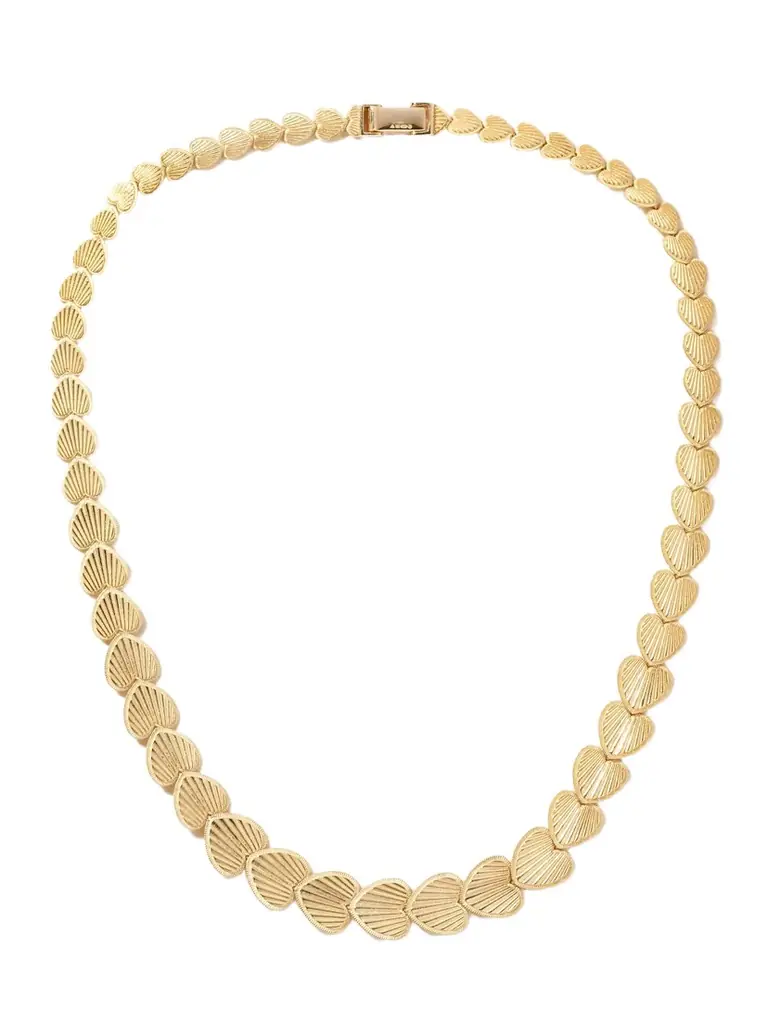 Foundrae True Love 18-karat Gold Necklace