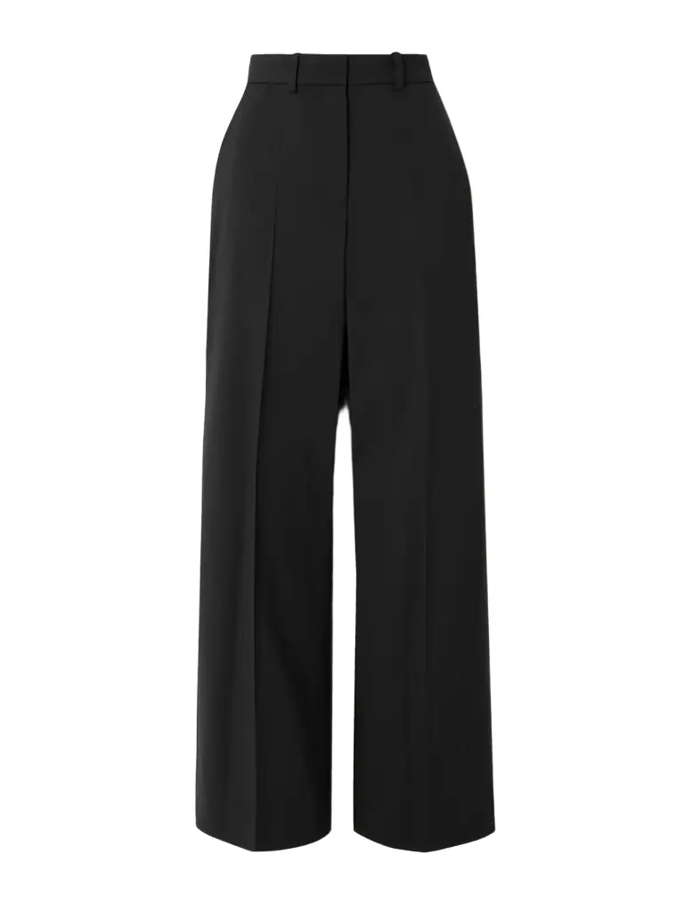 Joseph Morissey Pleated Stretch-wool Twill Straight-leg Pants
