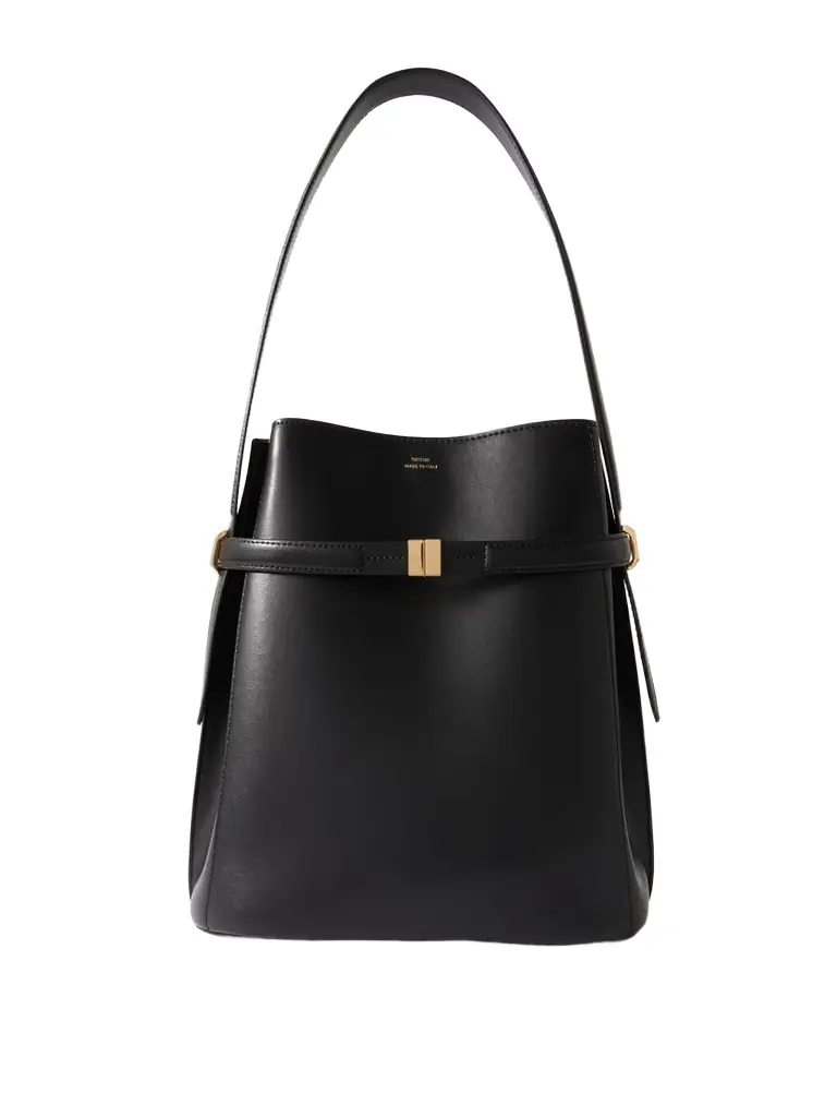 TOTEME Belted Leather Tote