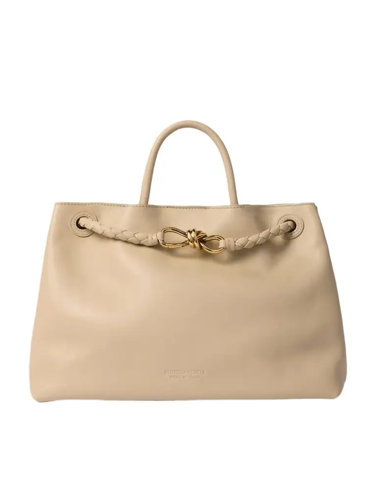 Bottega Veneta Andiamo Medium Leather Tote