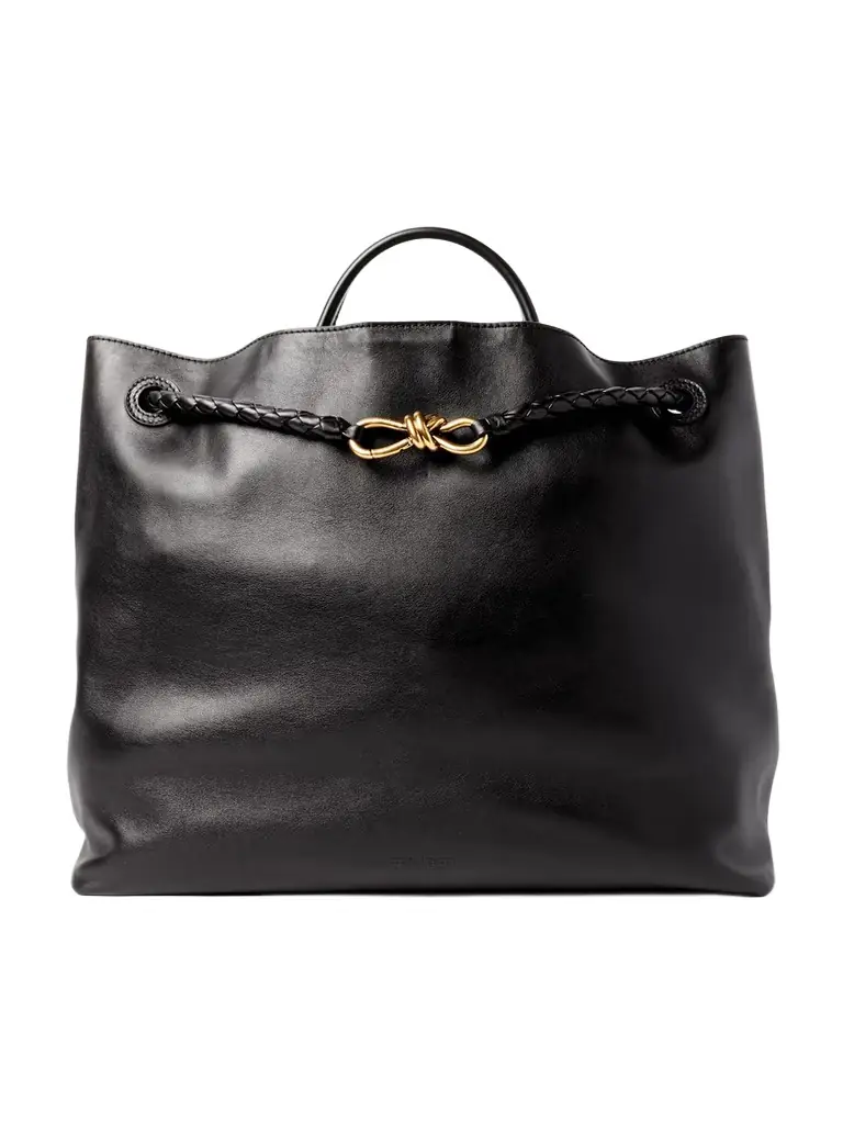 Bottega Veneta Andiamo Large Intrecciato Leather Tote