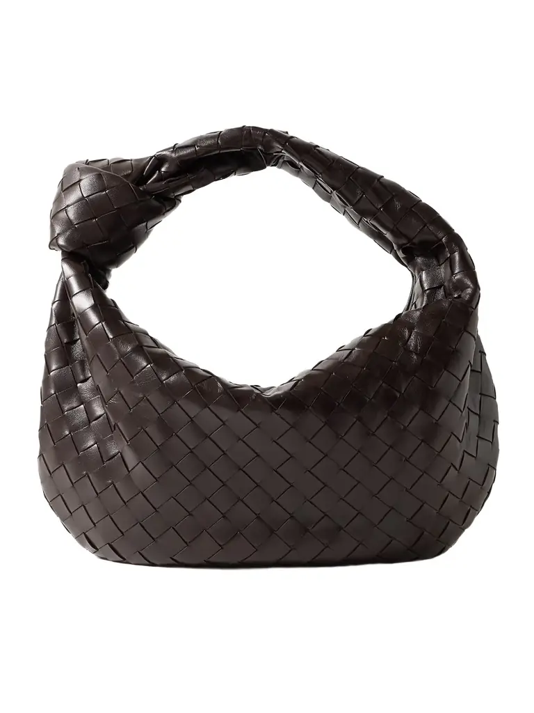 Bottega Veneta Jodie Teen Intrecciato Leather Tote