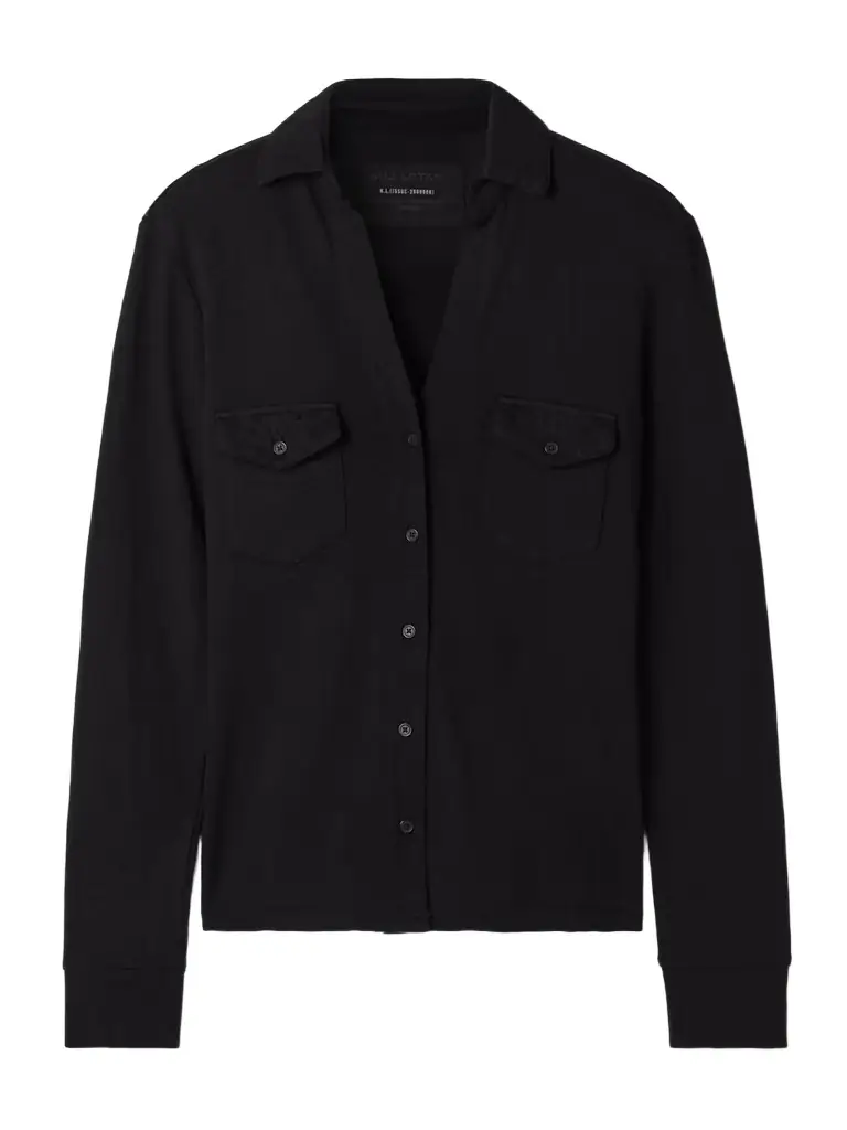 Nili Lotan Liam Cotton-jersey Shirt