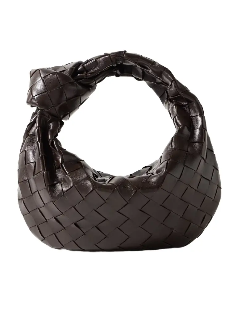 Bottega Veneta Jodie Mini Intrecciato Leather Tote