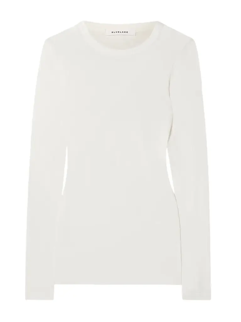 SLVRLAKE Cotton-jersey T-shirt