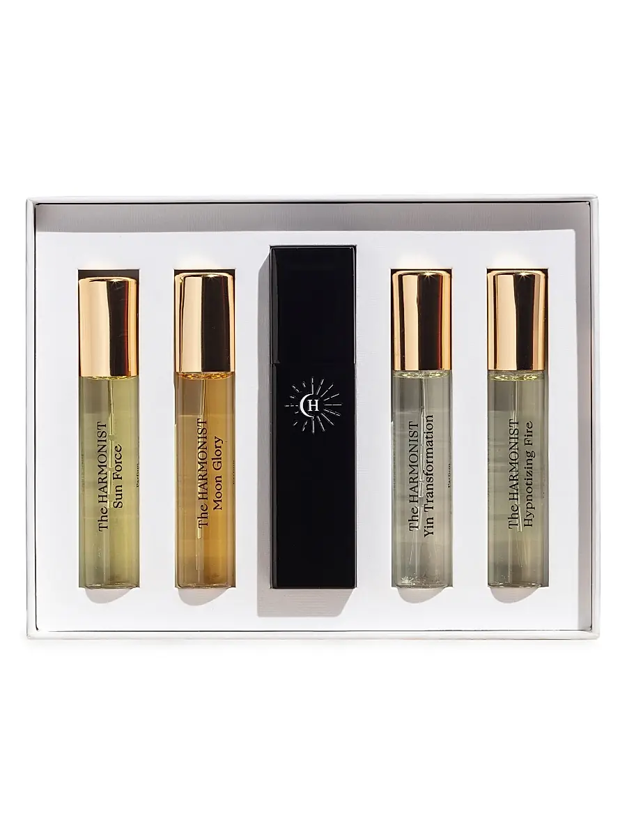 The Harmonist Men's Traveller 5-Piece Parfum & Travel Case Set