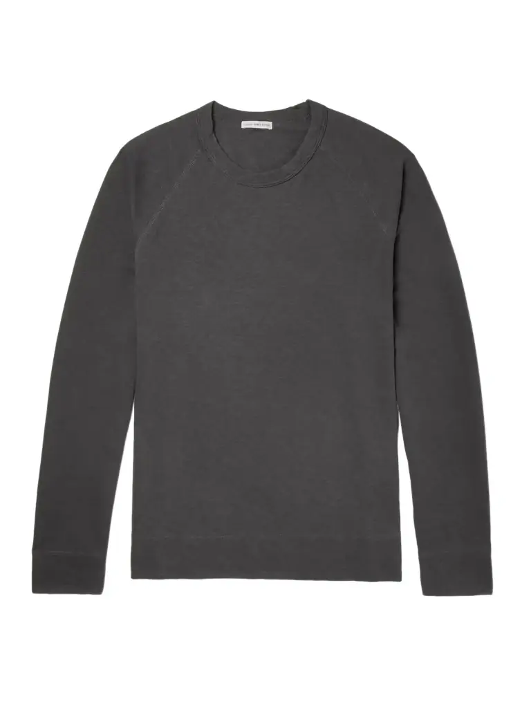 James Perse Loopback Supima Cotton-Jersey Sweatshirt - Men