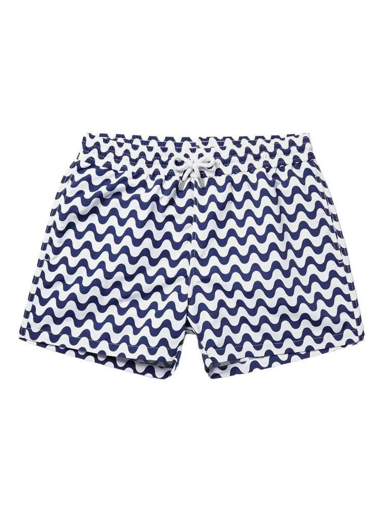 Frescobol Carioca Copacabana Slim-Fit Short-Length Printed Swim Shorts - Men