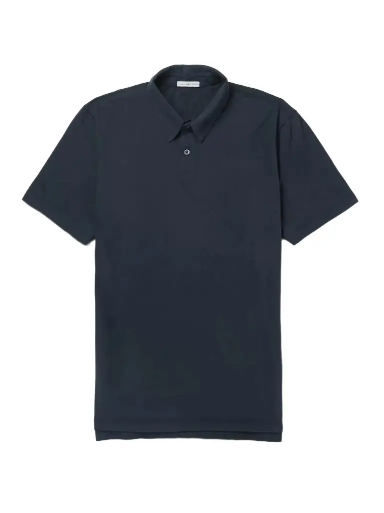 James Perse Supima Cotton-Jersey Polo Shirt - Men
