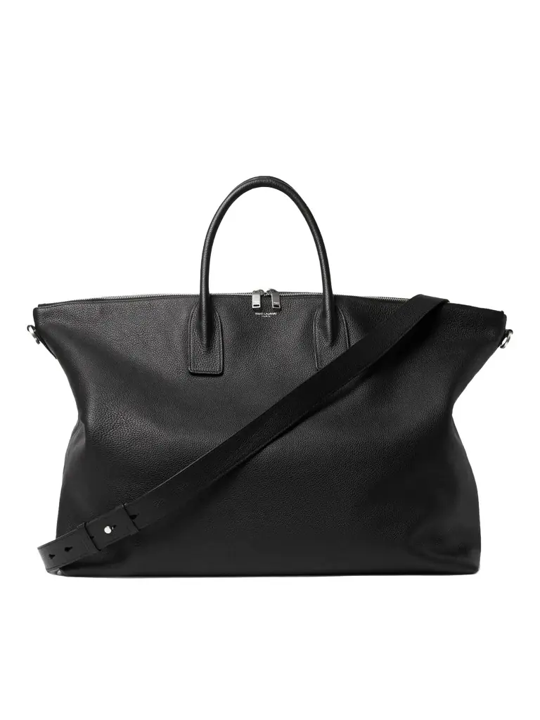 Saint Laurent Full-Grain Leather Tote Bag - Men