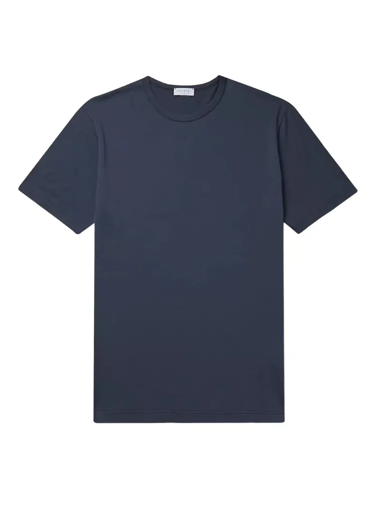 Sunspel Pima Cotton-Jersey T-Shirt - Men