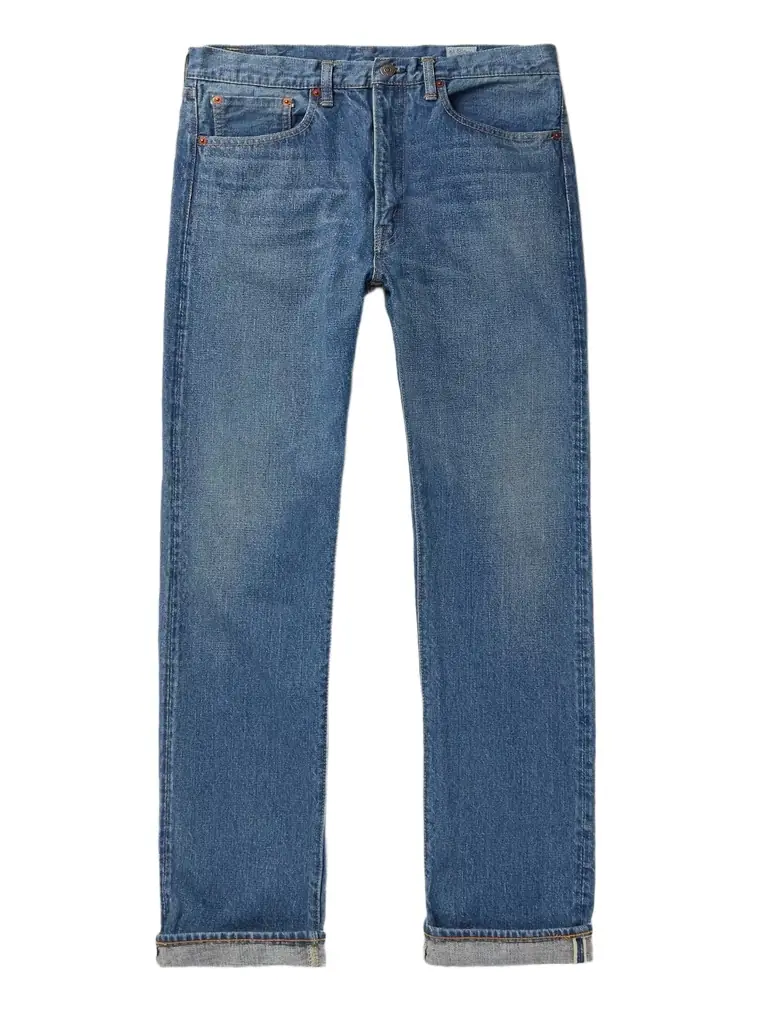 OrSlow 107 Slim-Fit Selvedge Denim Jeans - Men