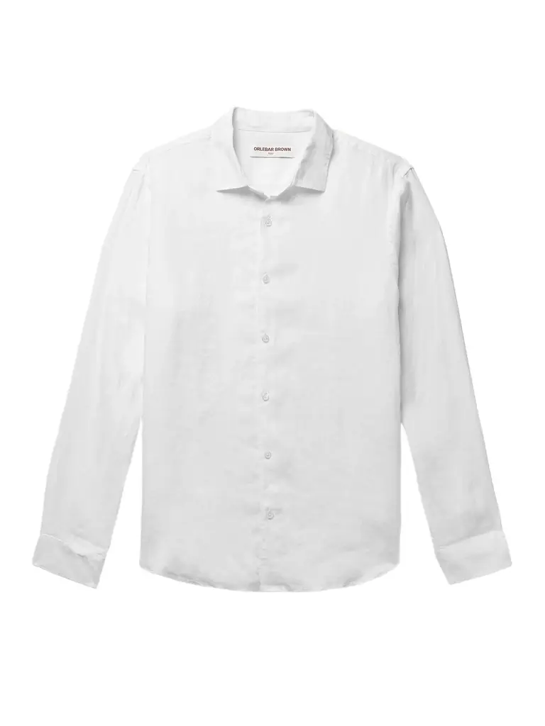 Orlebar Brown Giles Linen Shirt - Men