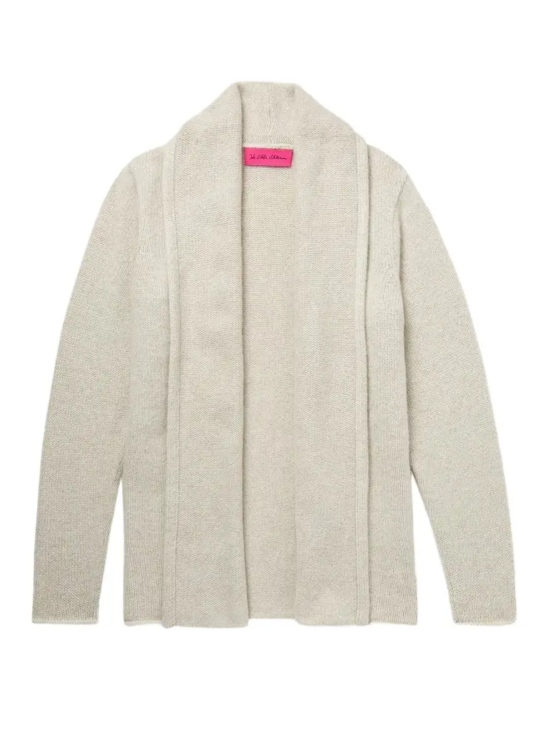 The Elder Statesman Shawl-Collar Cashmere Cardigan - Men