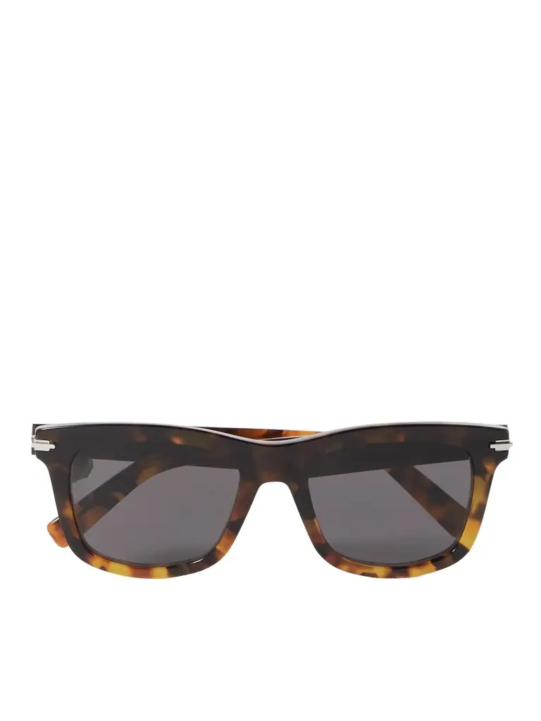 DIOR Eyewear DiorBlackSuit S11I Havana Geometric Tortoiseshell Acetate Sunglasses - Men