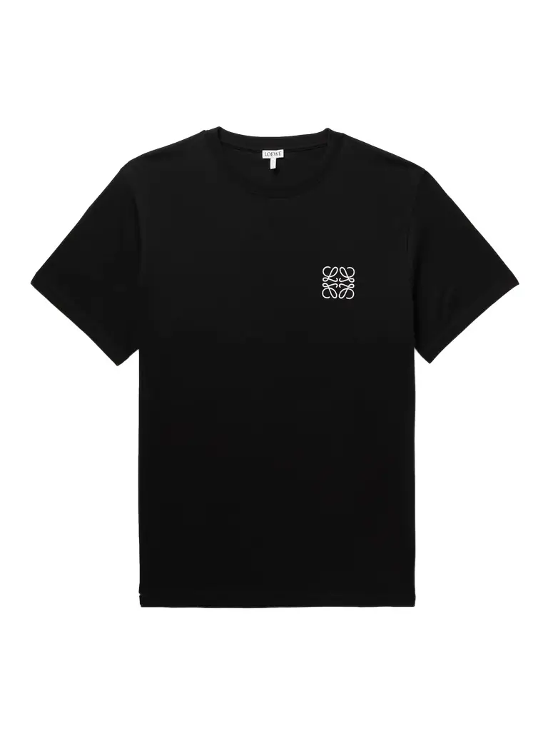 Loewe Logo-Embroidered Cotton-Jersey T-Shirt - Men