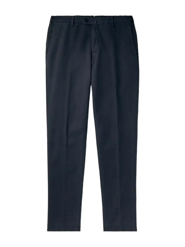 Loro Piana Slim-Fit Cotton-Blend Trousers - Men