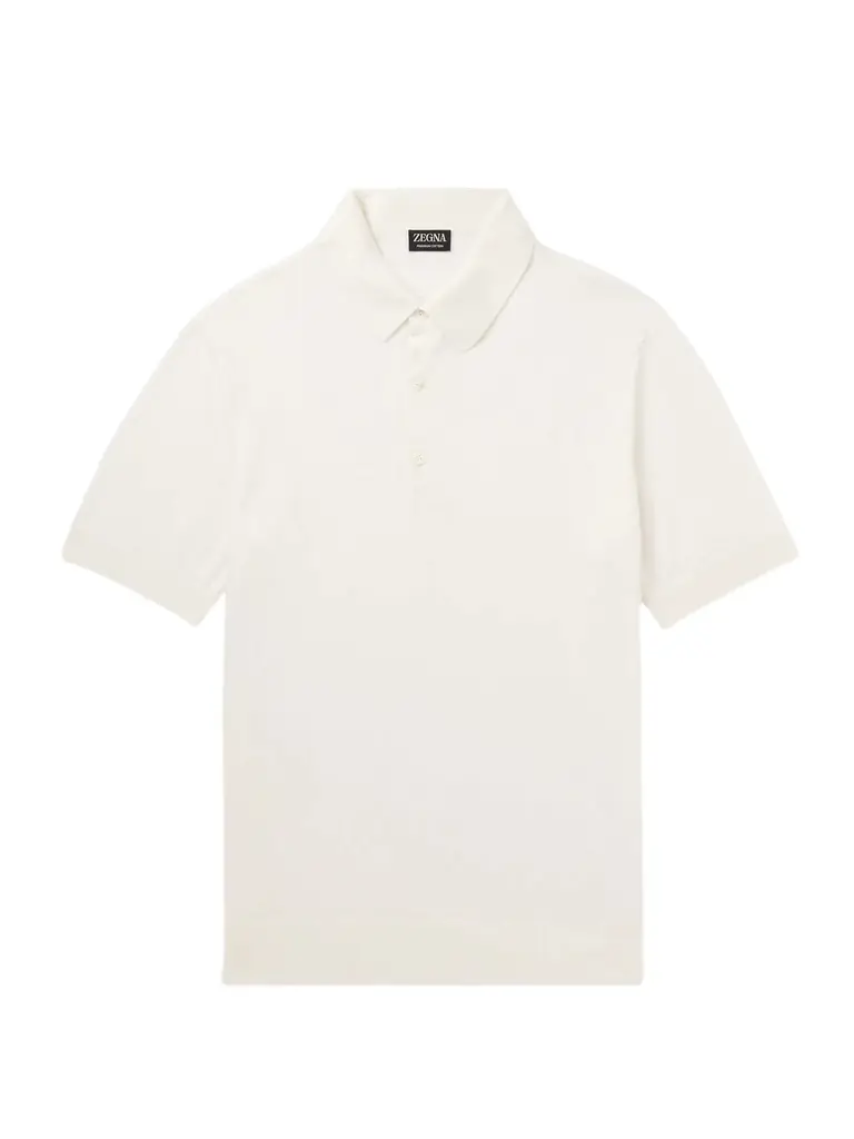 Zegna Cotton Polo Shirt - Men