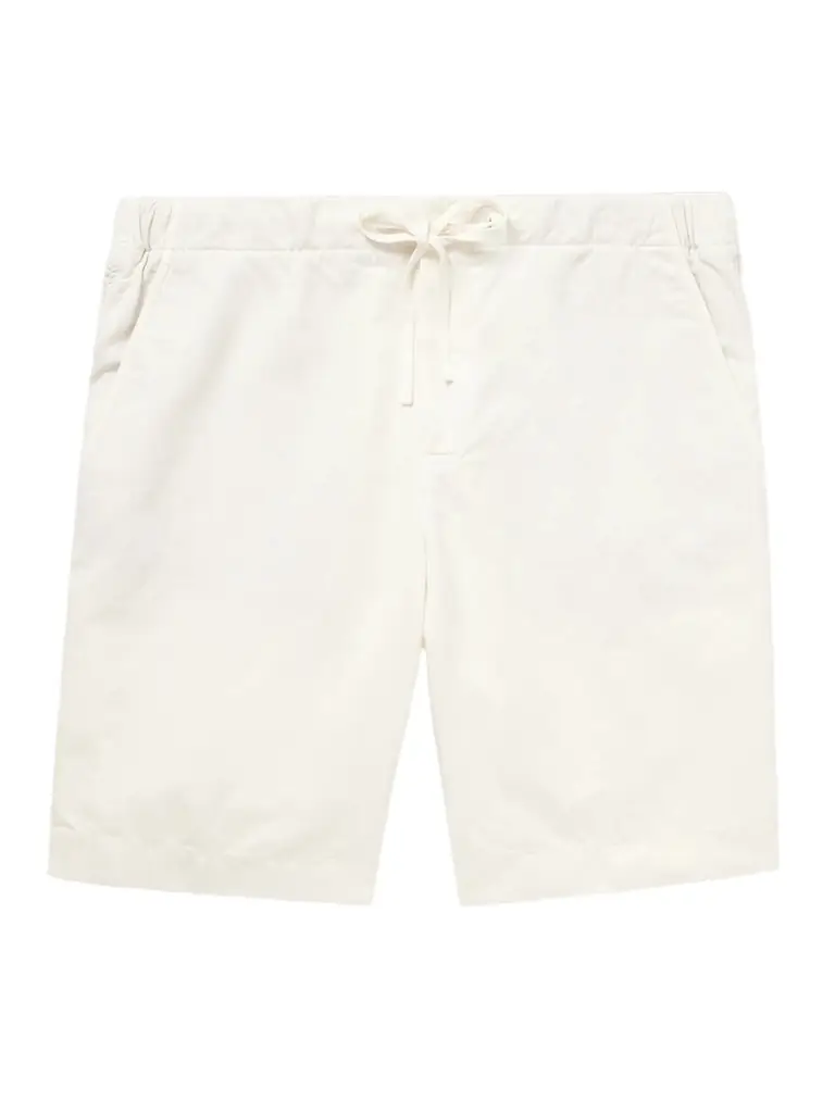 Loro Piana Straight-Leg Cotton-Blend Bermuda Shorts - Men