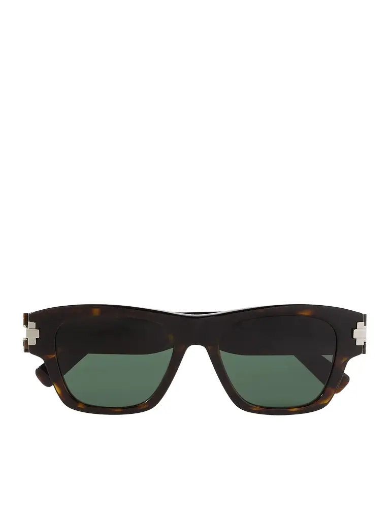 DIOR Eyewear DiorBlackSuit XL S2U Havana Geometric Tortoiseshell Acetate Sunglasses - Men