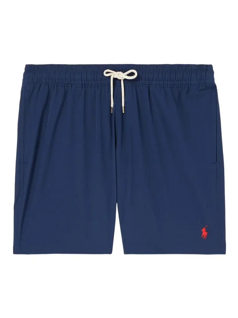 Polo Ralph Lauren Traveler Straight-Leg Mid-Length Swim Shorts - Men