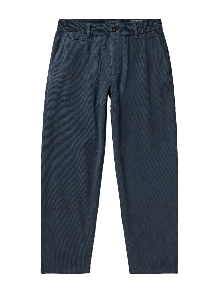 Portuguese Flannel Straight-Leg Cotton-Corduroy Trousers - Men
