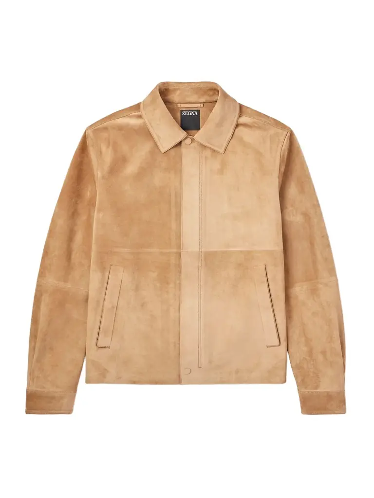 Zegna Suede Jacket - Men