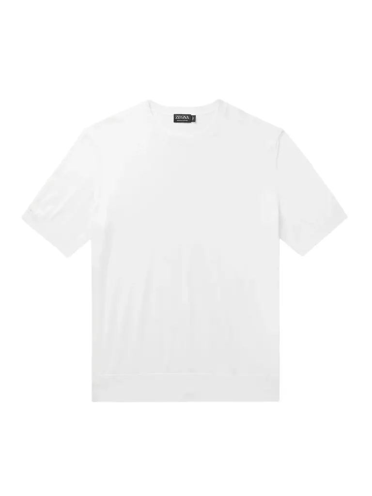 Zegna Cotton T-Shirt - Men