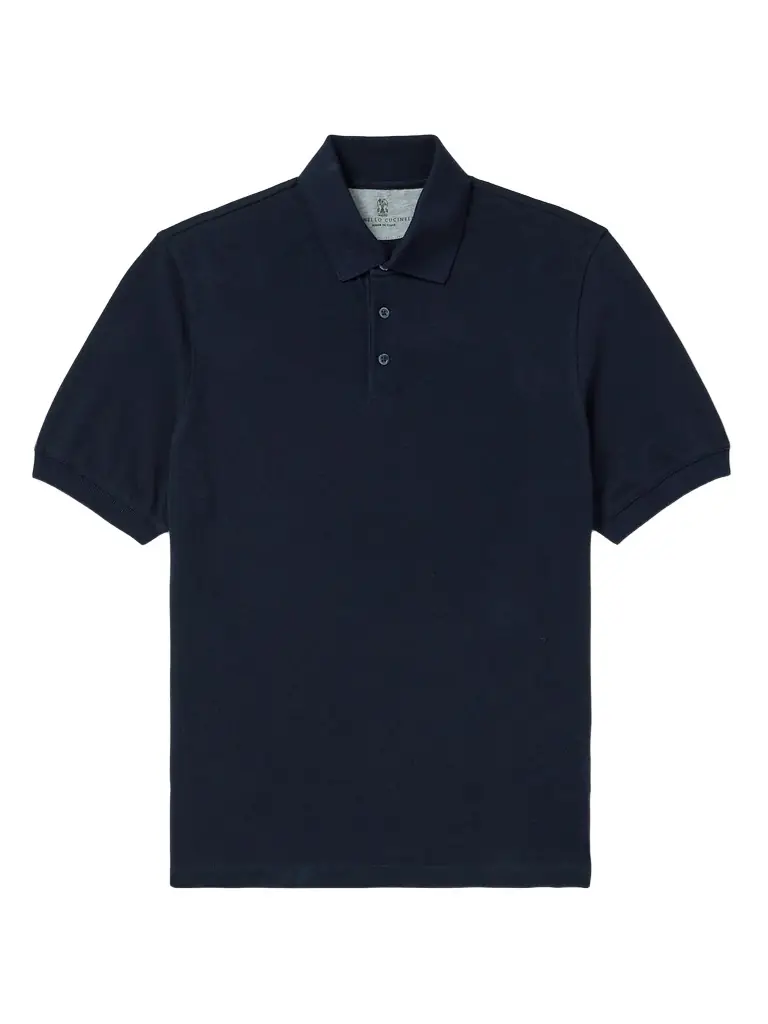 Brunello Cucinelli Cotton-Piqué Polo Shirt - Men