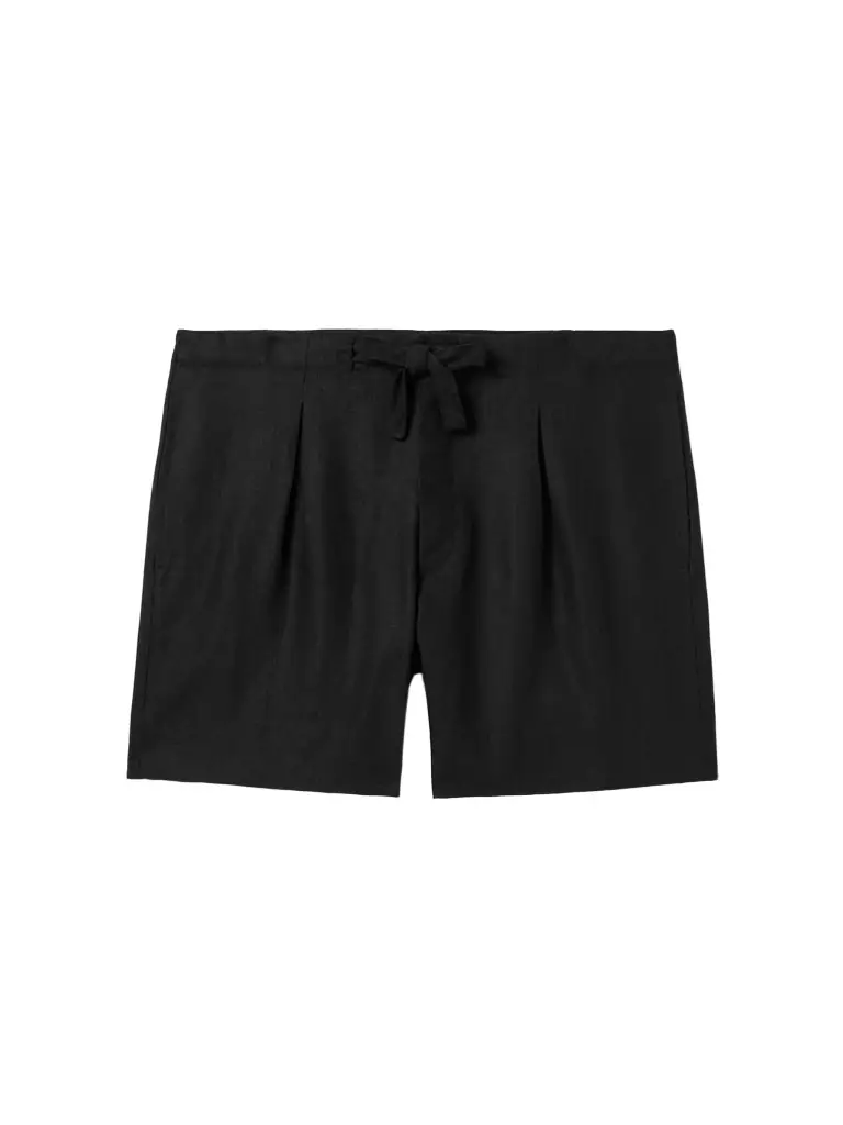 Stòffa Linen-Twill Shorts - Men