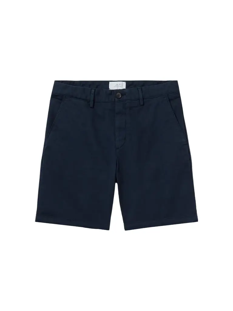 MR P. Straight-Leg Garment-Dyed Cotton-Blend Twill Bermuda Shorts - Men