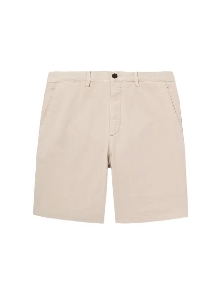 MR P. Straight-Leg Garment-Dyed Cotton-Blend Twill Bermuda Shorts - Men