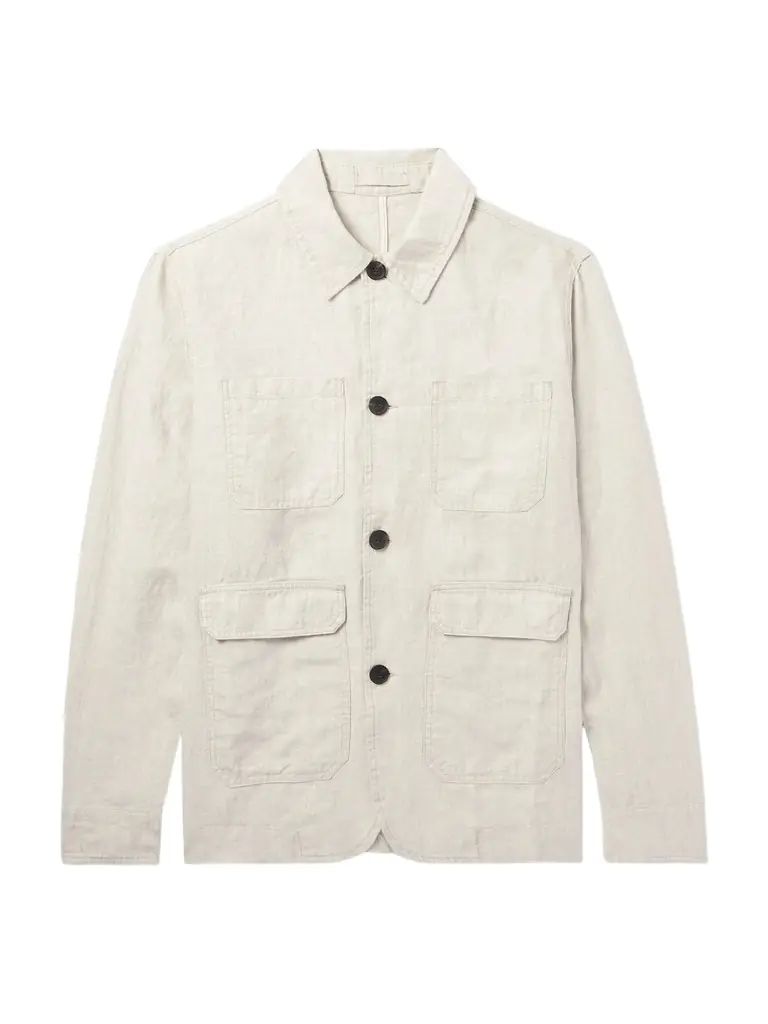 MR P. Linen Overshirt - Men