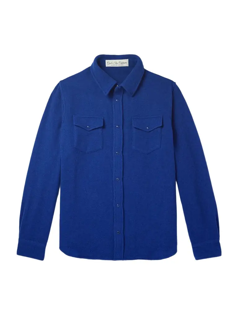 God's True Cashmere Cashmere Shirt - Men