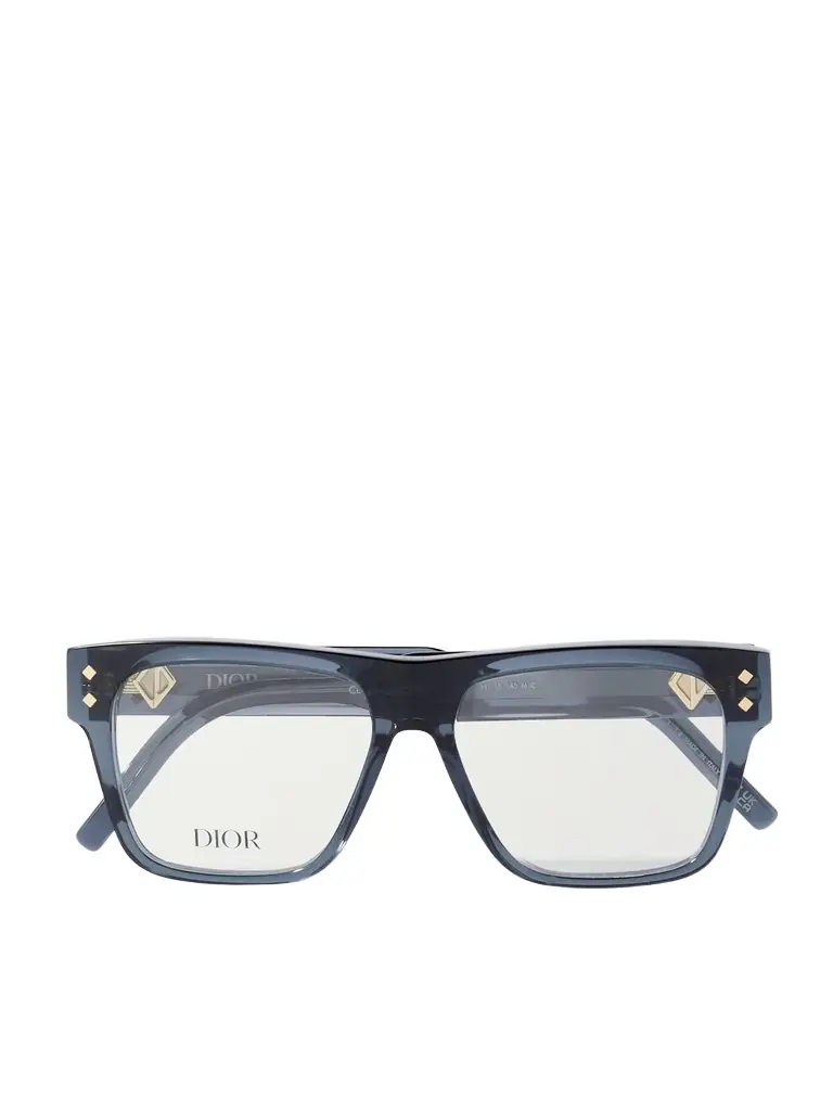 DIOR Eyewear CD DiamondO S6I Square-Frame Acetate Optical Glasses - Men