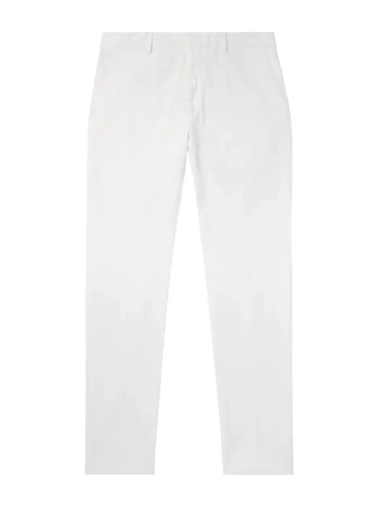 Zegna Straight-Leg Garment-Dyed Stretch-Cotton Twill Chinos - Men