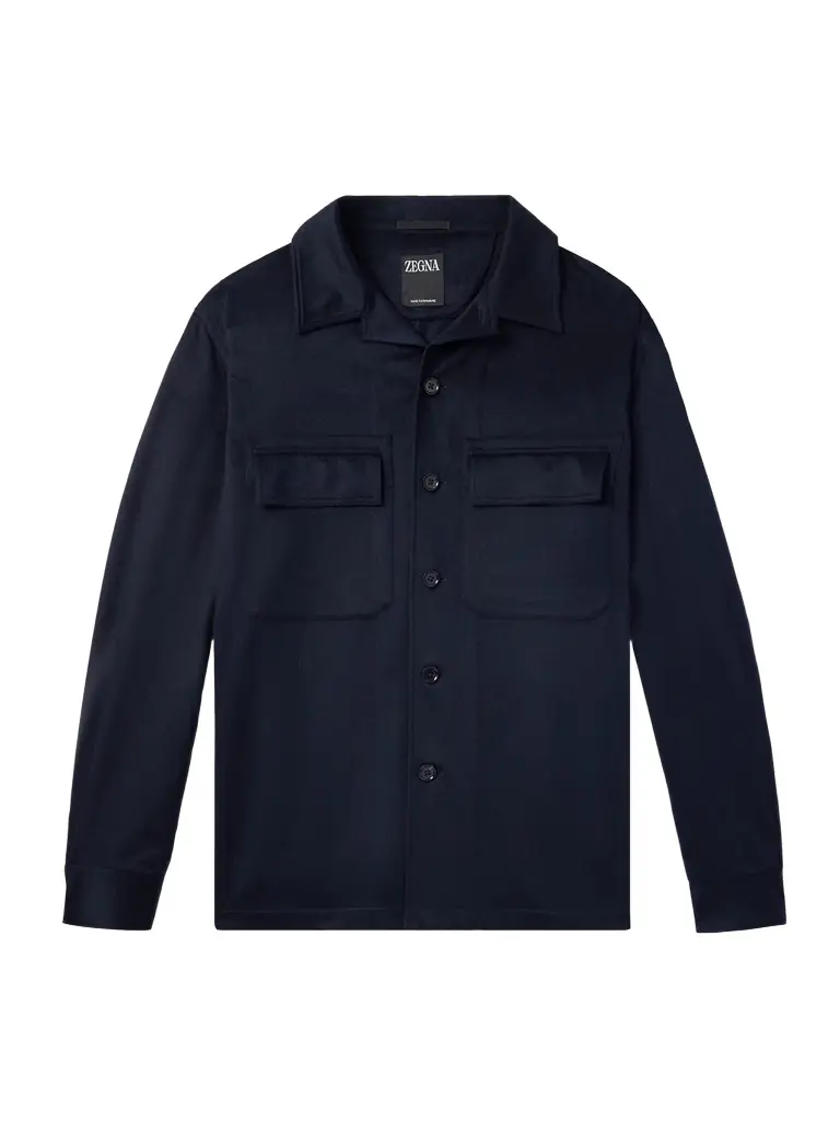 Zegna Oasi Cashmere Overshirt - Men